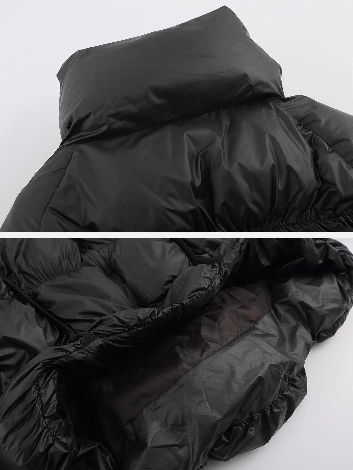 Rimiro - Irregular Split Pleats Winter Coat