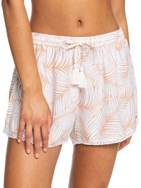 Roxy Womens Salty Tan Shorts