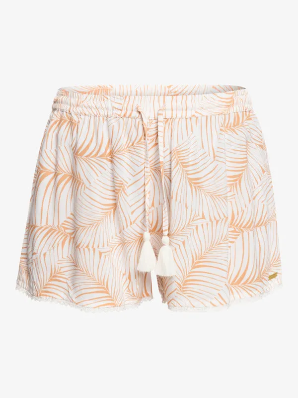 Roxy Womens Salty Tan Shorts