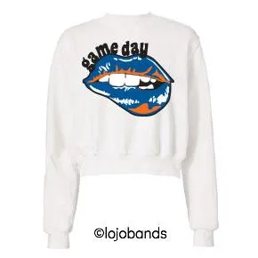 Royal Blue & Orange Game Day Sweatshirt