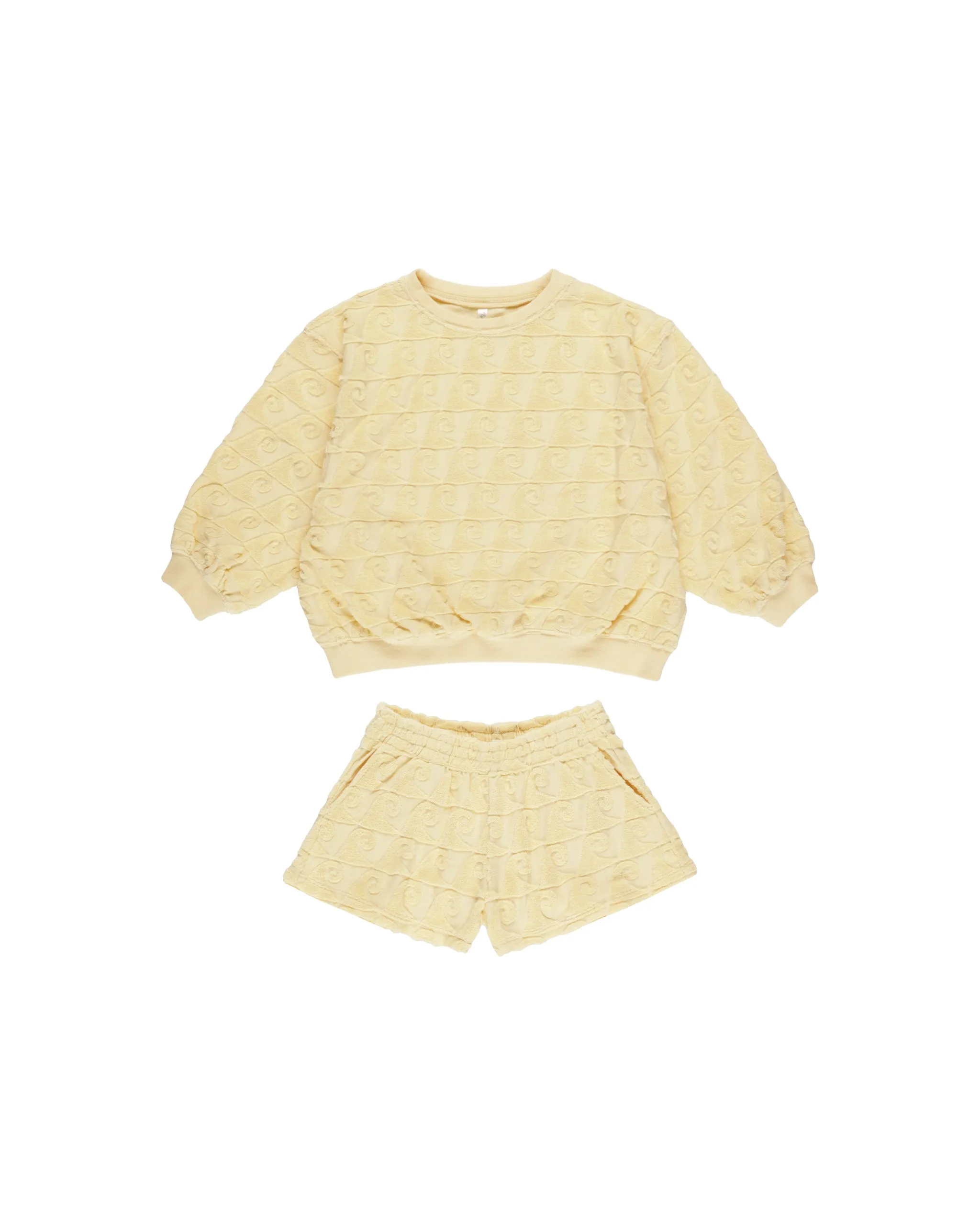 RYLEE   CRU Summer Terry Set || Waves