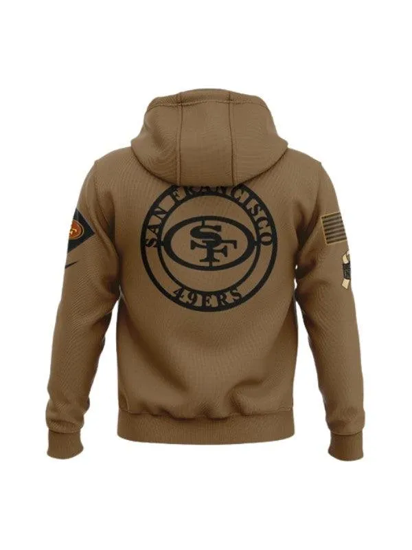 San Francisco 49ers Salute to Service Hoodie
