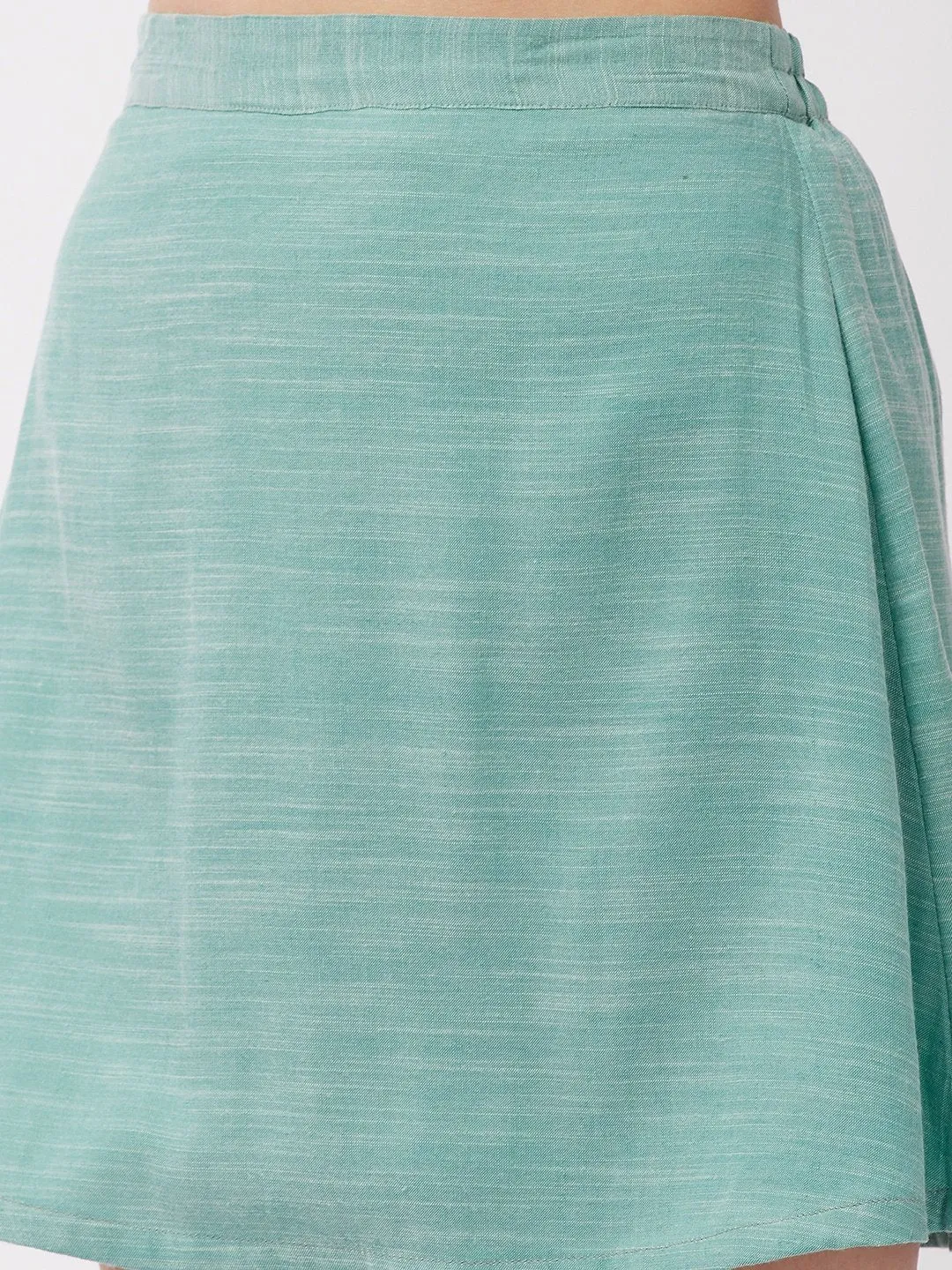 Sapphire Blue Short Skirt