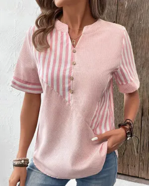 Sara - Classic Striped Top