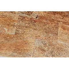 Scabos Travertine Vein Cut 12X24 Filled and Polished Tiles - Premium Quality (SAMPLE)