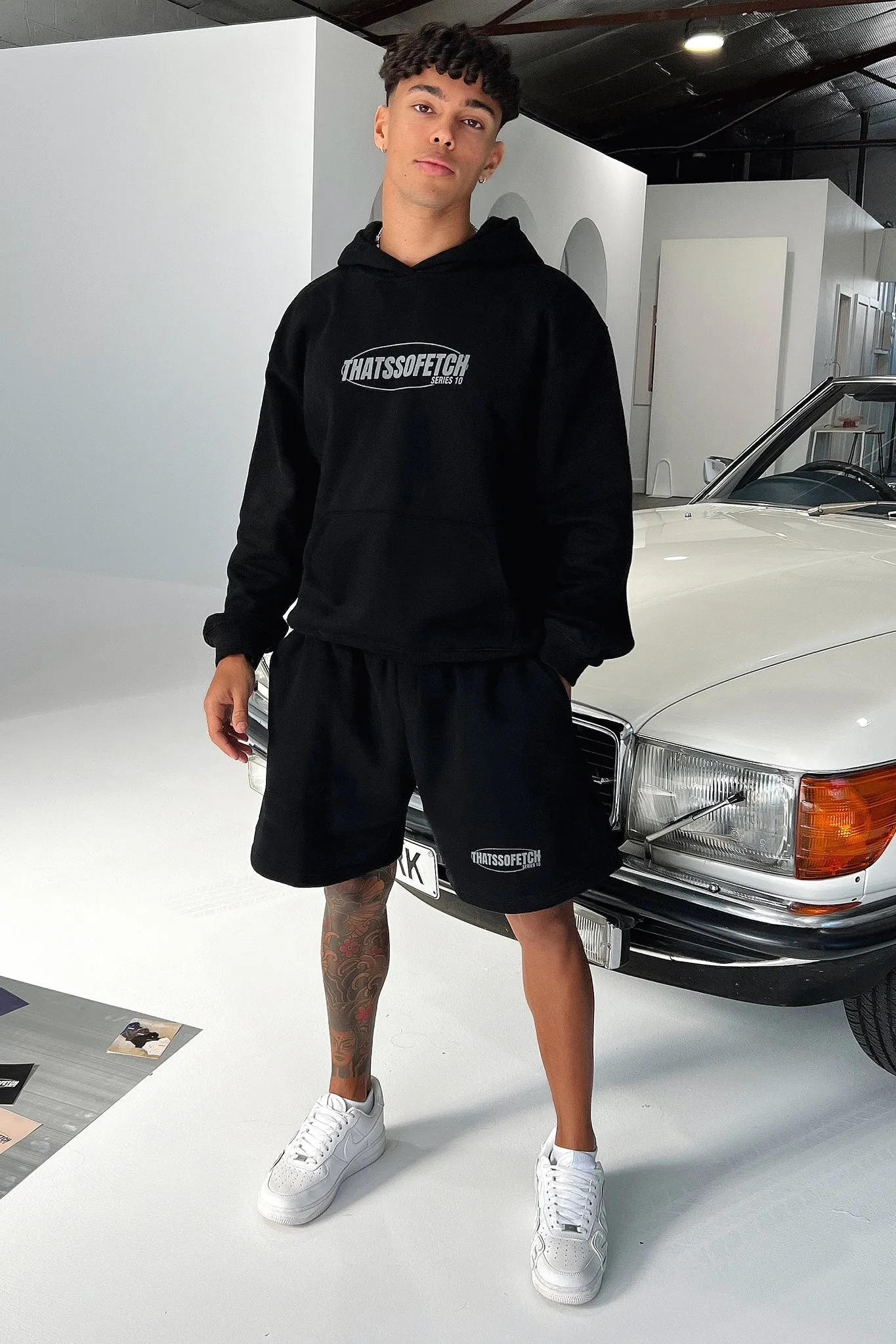 Series 10 3/4 Shorts - Black