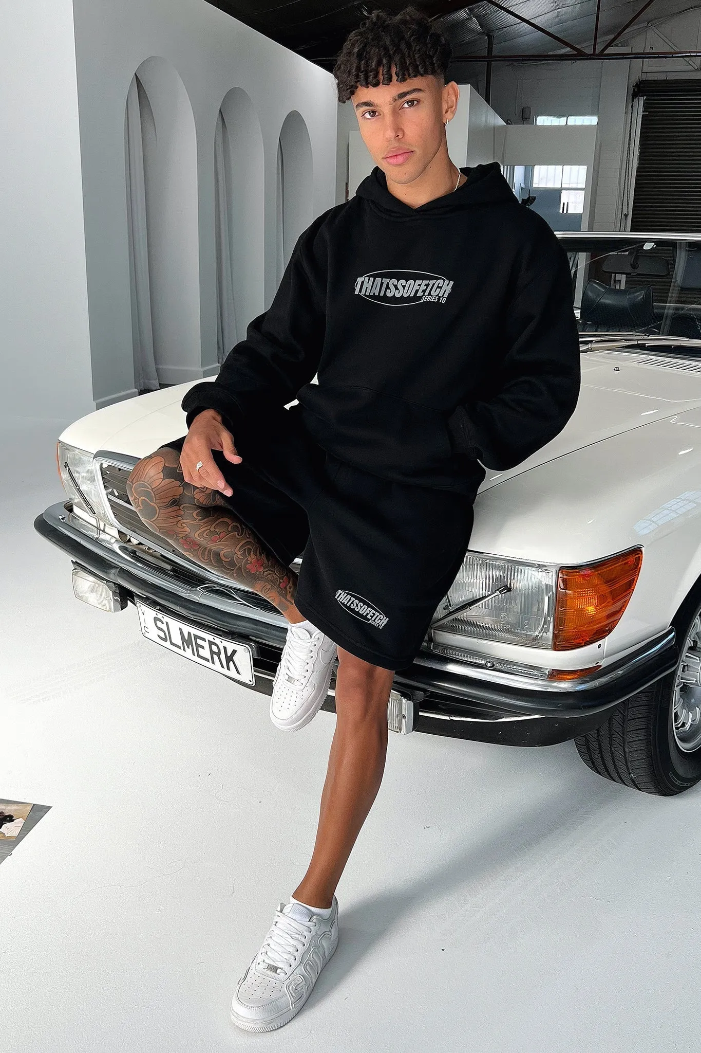 Series 10 3/4 Shorts - Black