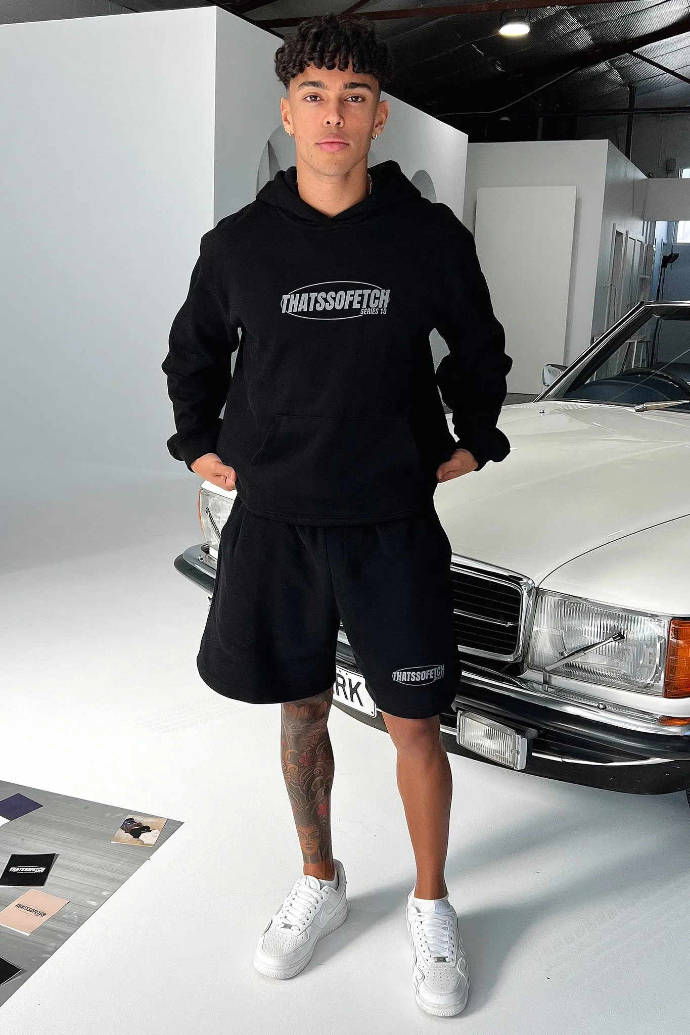 Series 10 3/4 Shorts - Black