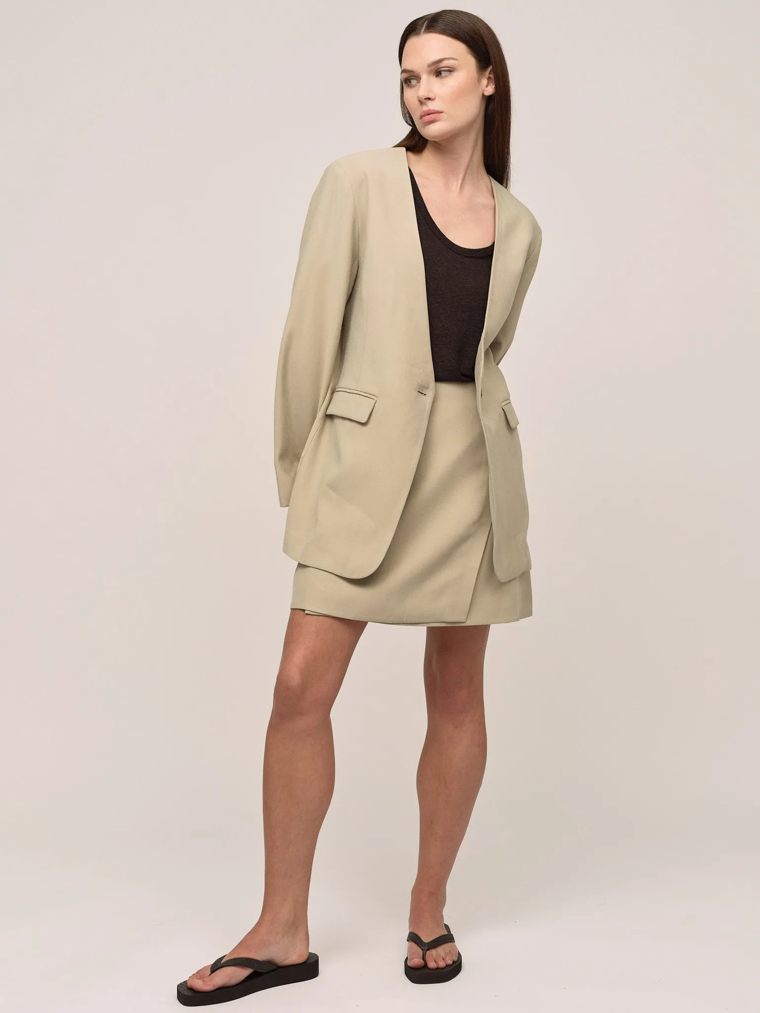 Shade Wrap Skirt - Sea Green