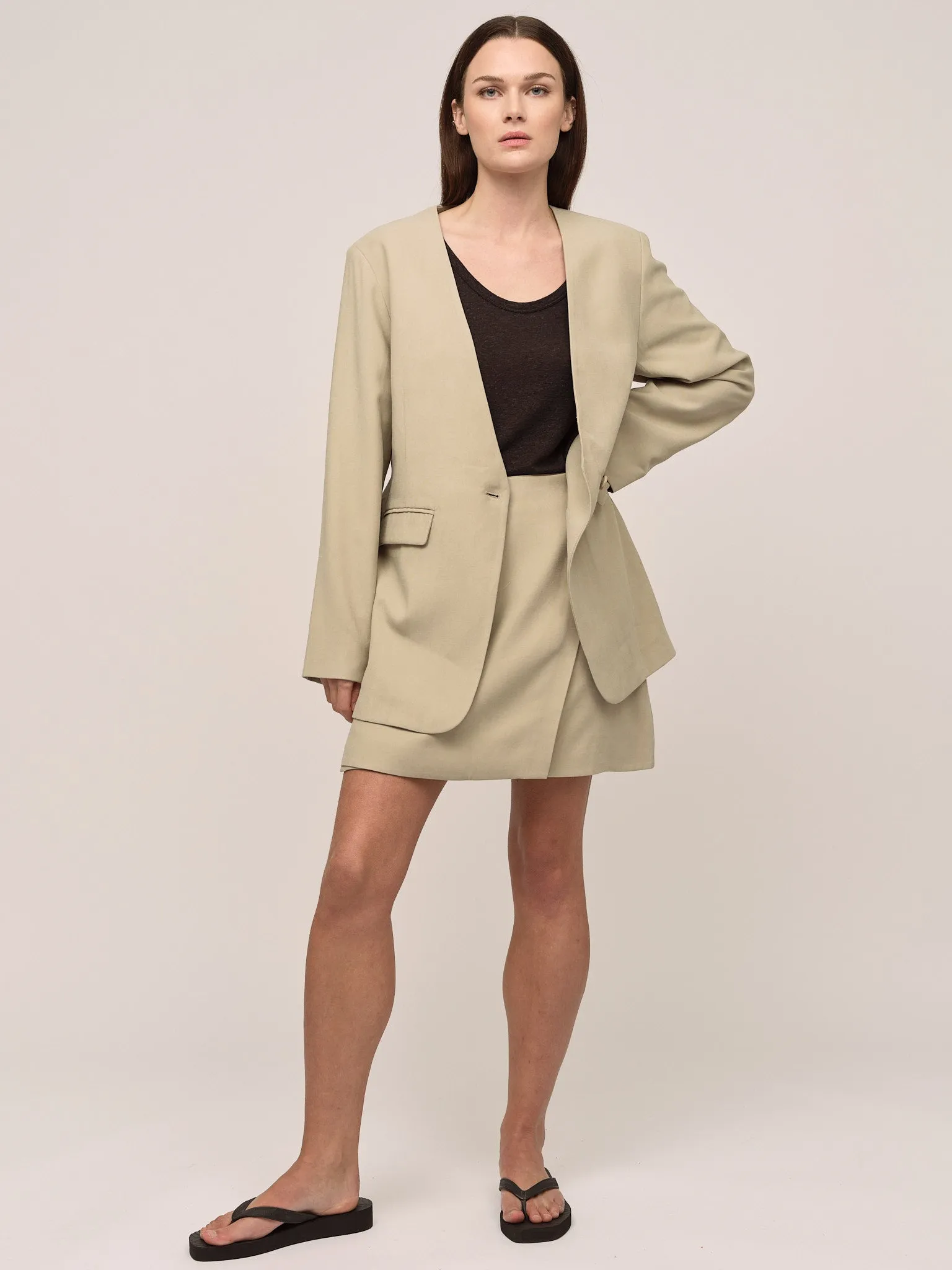 Shade Wrap Skirt - Sea Green