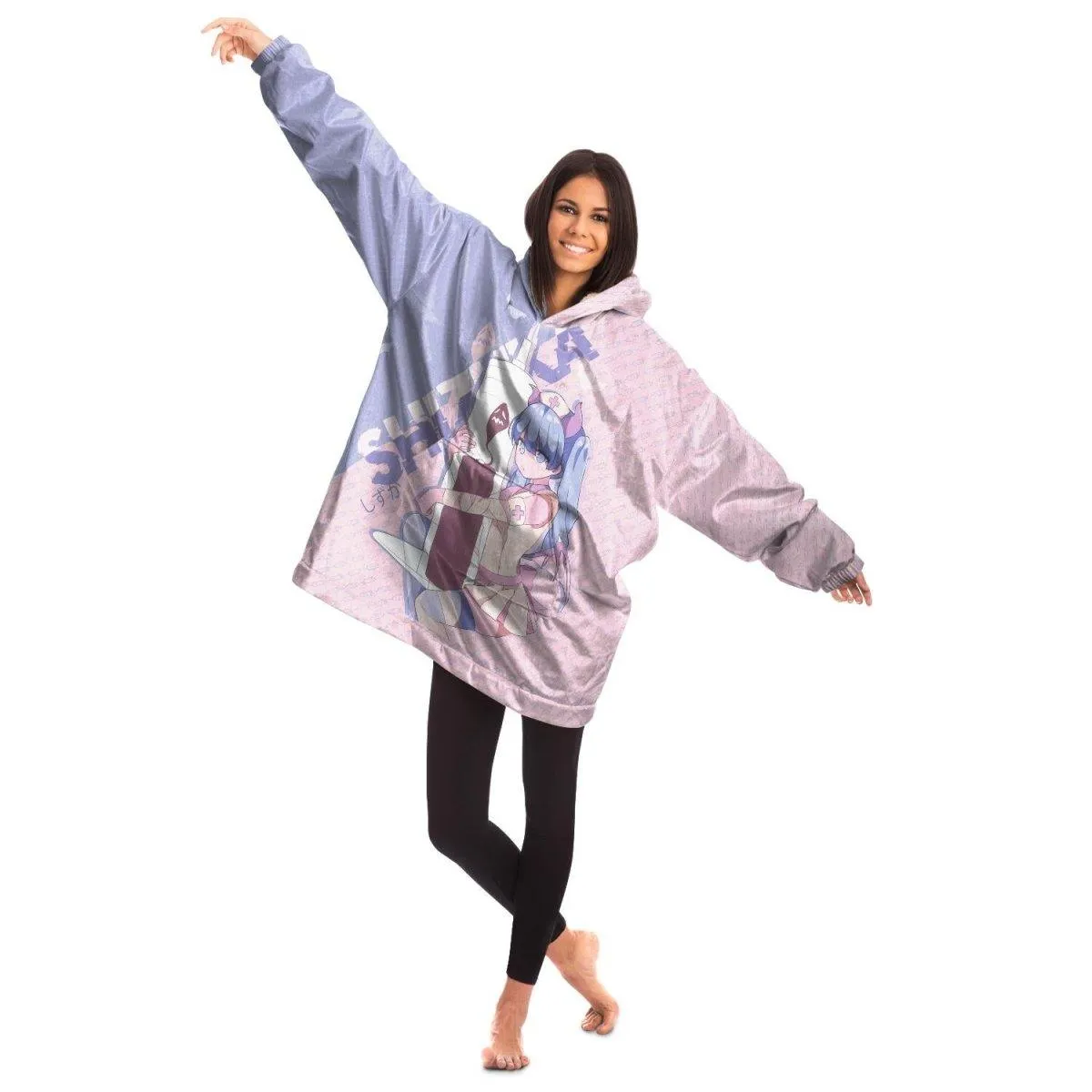 Shizuka Kawaii Anime Nurse - Creepy Cute - Snug Hoodie