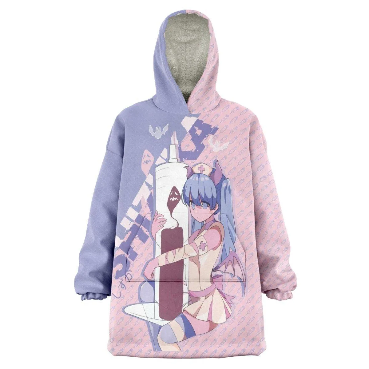 Shizuka Kawaii Anime Nurse - Creepy Cute - Snug Hoodie
