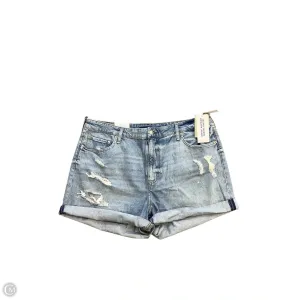 Shorts By Cmc In Blue Denim, Size: 18