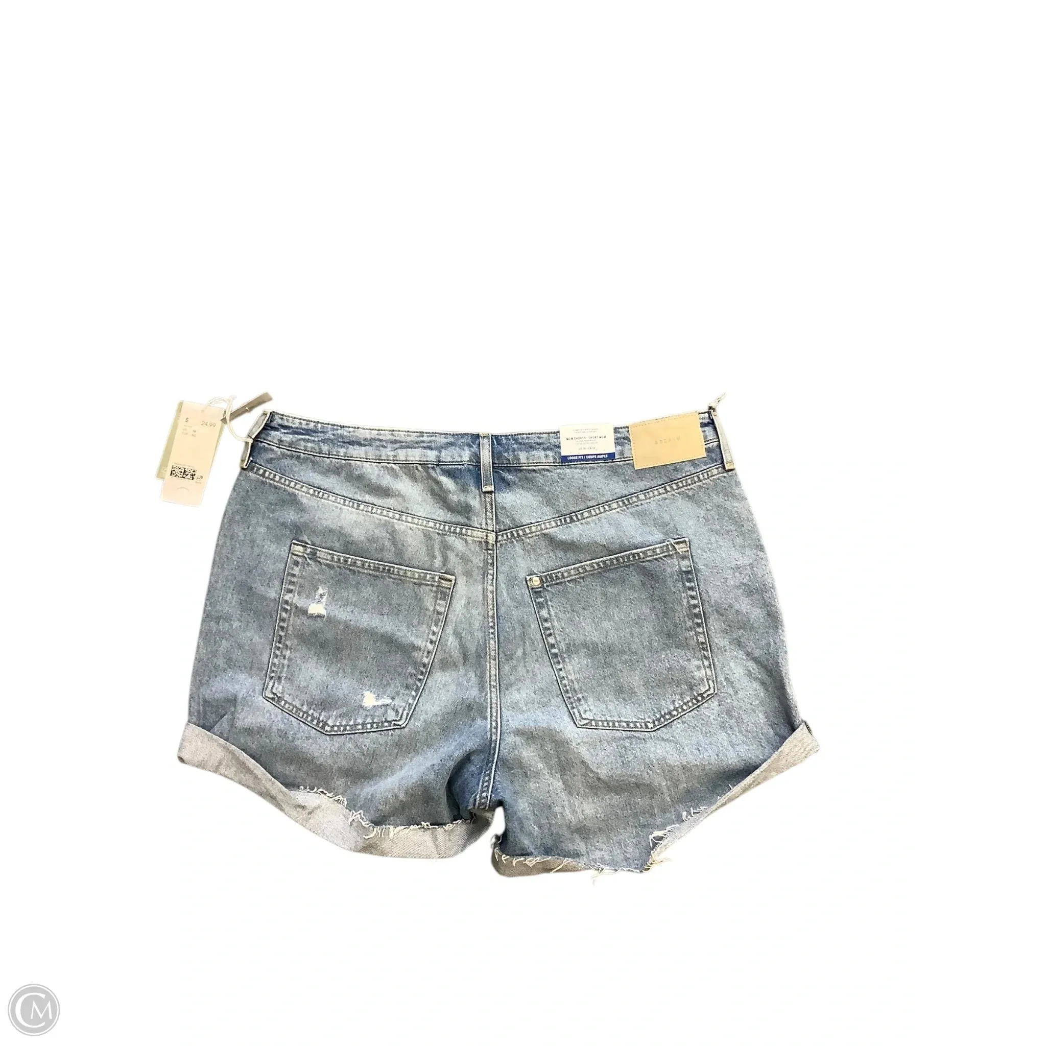 Shorts By Cmc In Blue Denim, Size: 18