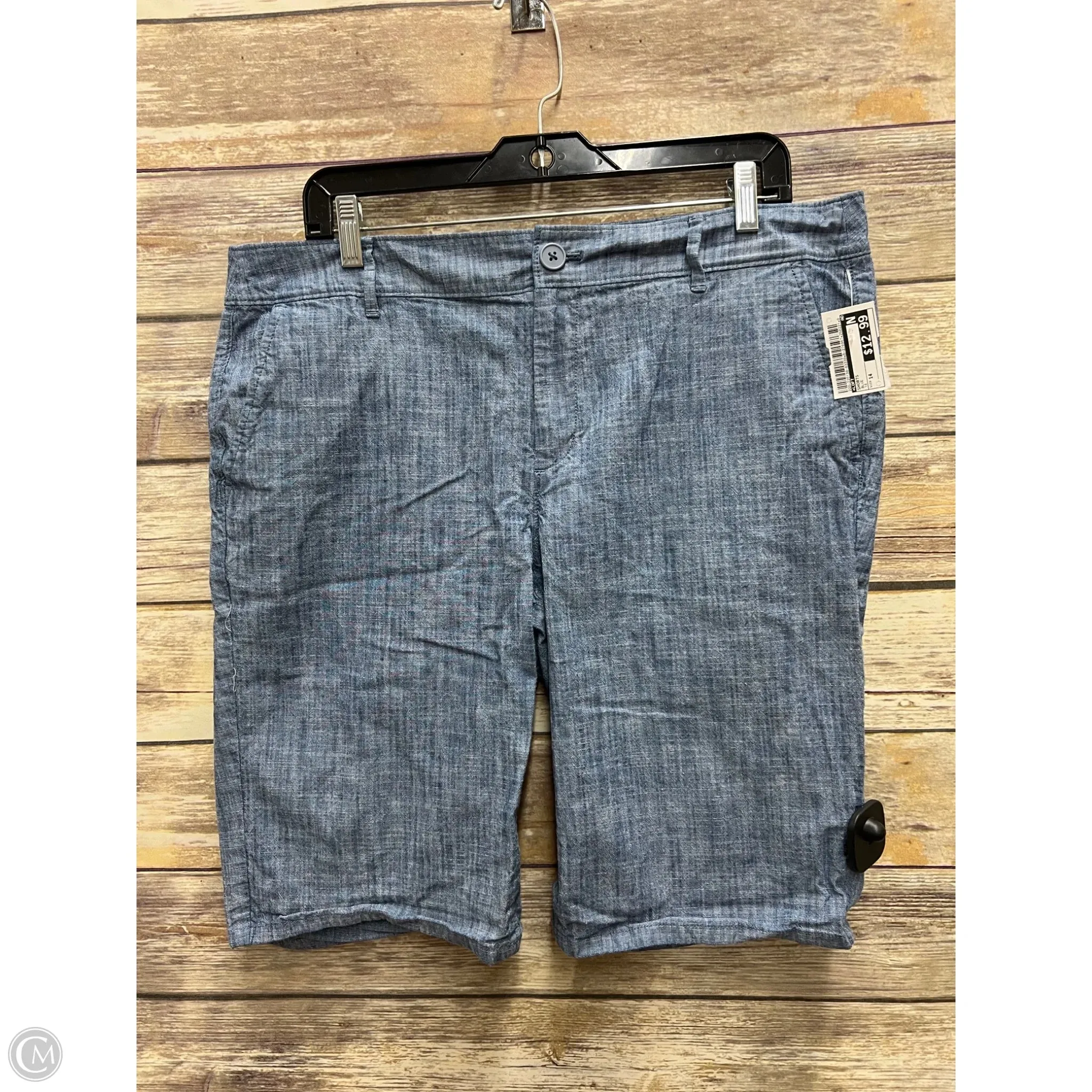 Shorts By Loft In Blue, Size: 14
