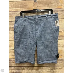 Shorts By Loft In Blue, Size: 14