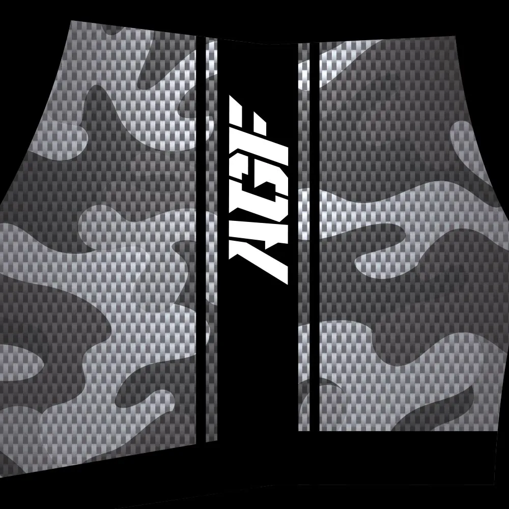 Shorts - Gray / Black Camo ***