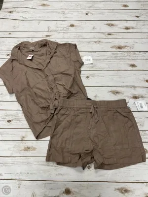 Shorts Set By Falls Creek In Brown, Size: L