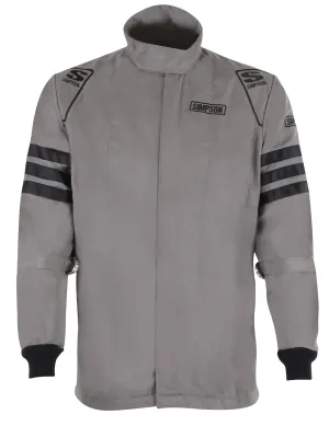 Simpson Racing Classic SFI 5 JACKET W/ ARM RESTRAINTS Alloy - LGLarge - Alloy