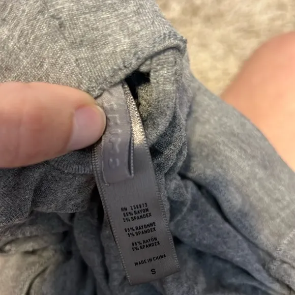 SKIMS Knit Pajama Shorts Heather Gray Size Small