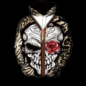 Skull & Rose Hoodie