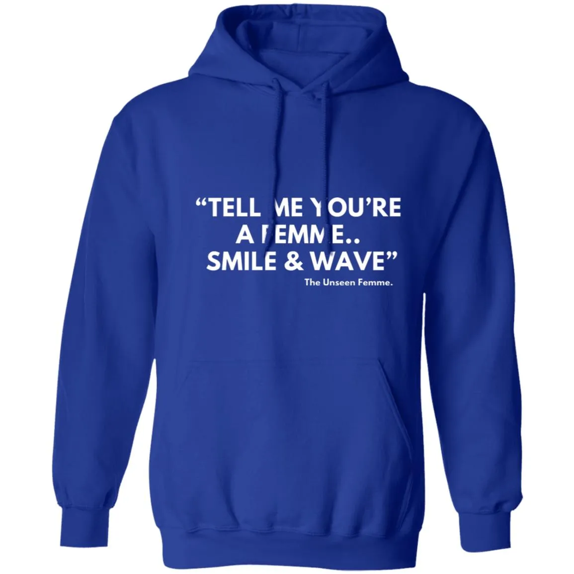 SMALL BUSNIESS SATURDAY SALE!!! - Blue Tell Me Hoodies