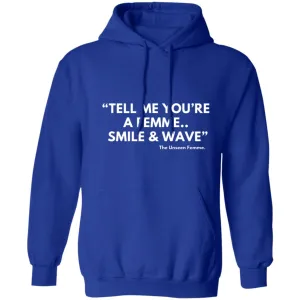 SMALL BUSNIESS SATURDAY SALE!!! - Blue Tell Me Hoodies