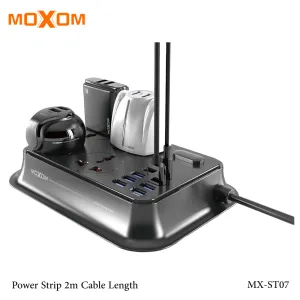 Smart Power Socket 3.4A 6 Usb Ports   2 Pd Type-C   4Eu MX-St07