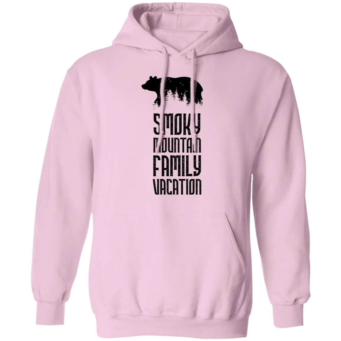 Smoky Mountain Family Vacation Bear - Pullover Hoodie