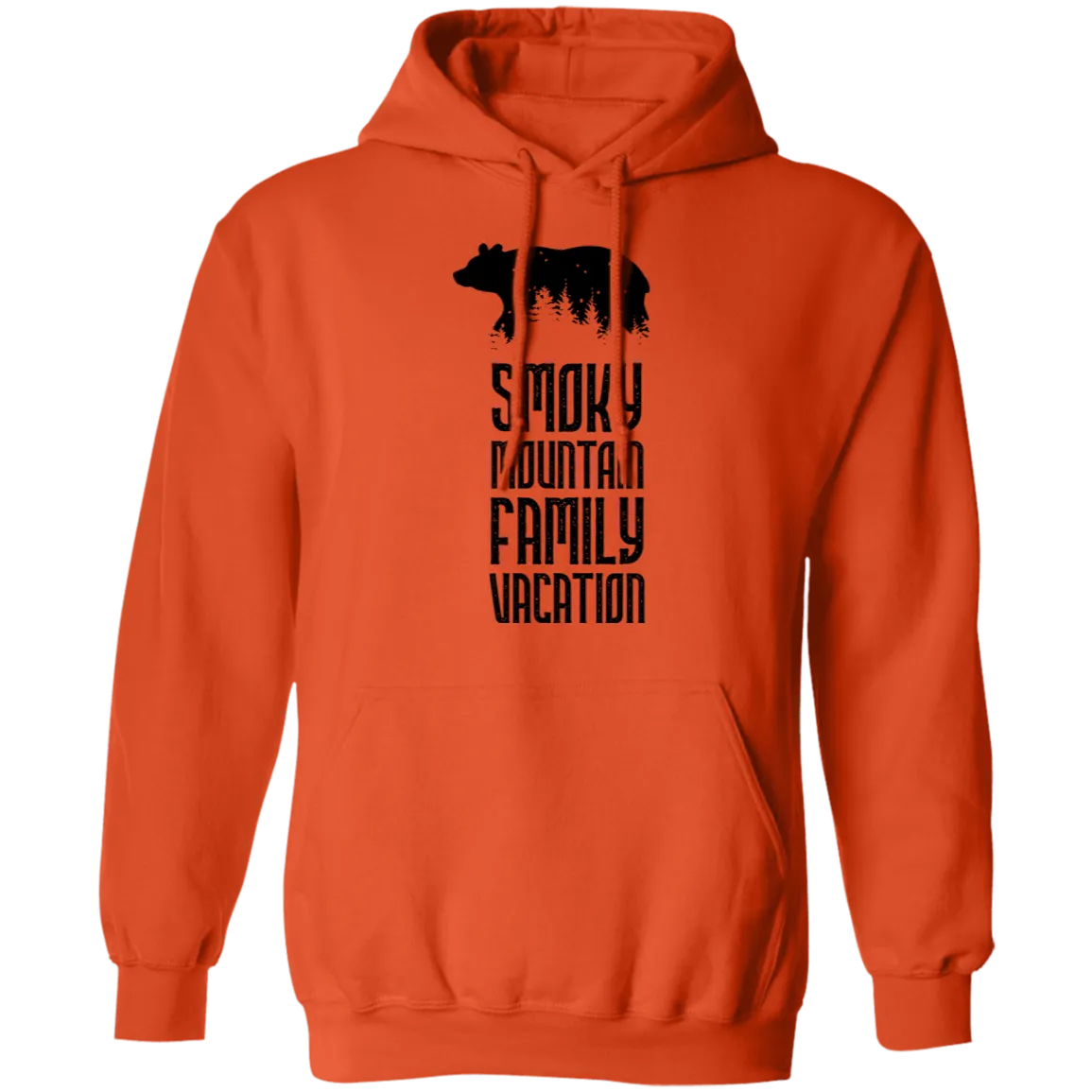 Smoky Mountain Family Vacation Bear - Pullover Hoodie
