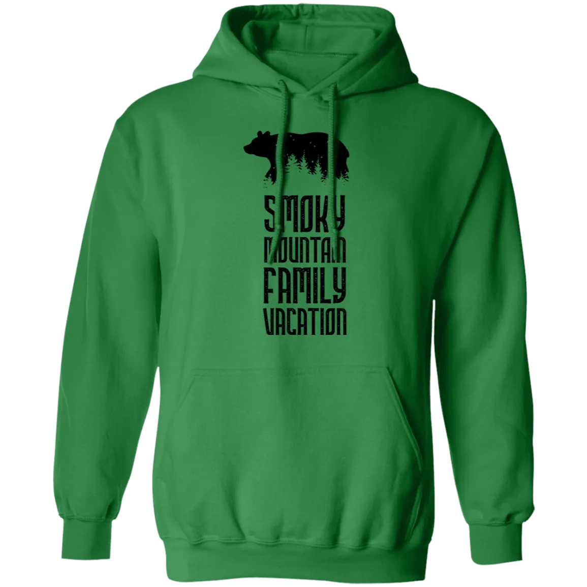 Smoky Mountain Family Vacation Bear - Pullover Hoodie