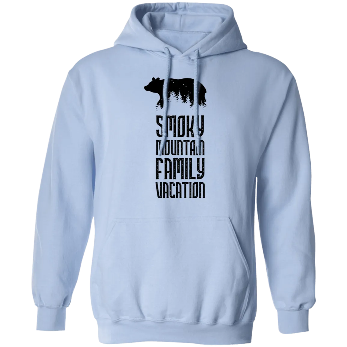 Smoky Mountain Family Vacation Bear - Pullover Hoodie