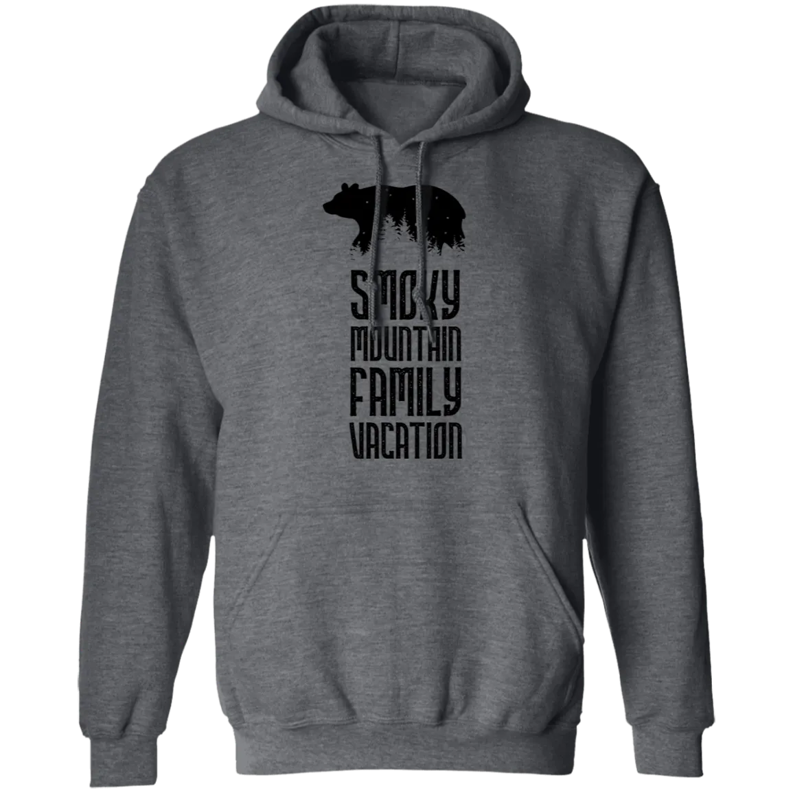 Smoky Mountain Family Vacation Bear - Pullover Hoodie