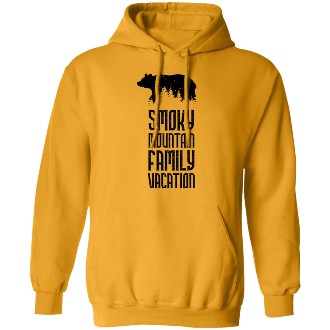 Smoky Mountain Family Vacation Bear - Pullover Hoodie