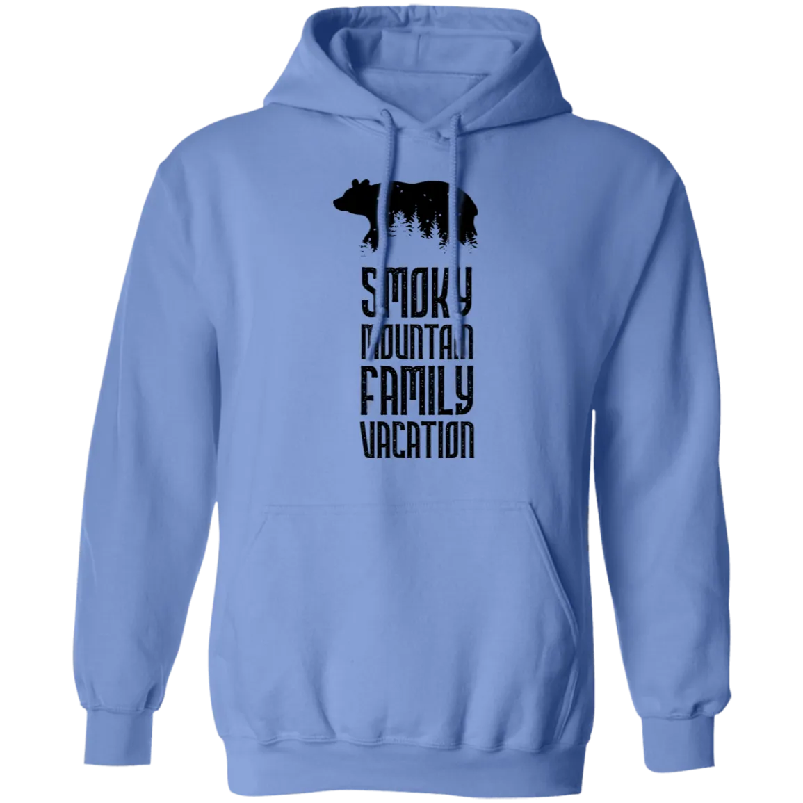 Smoky Mountain Family Vacation Bear - Pullover Hoodie