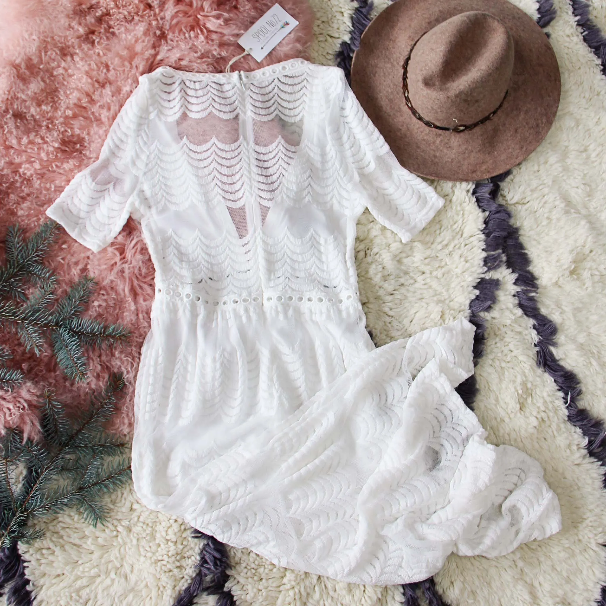 Snow Gypsy Maxi Dress