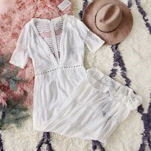 Snow Gypsy Maxi Dress