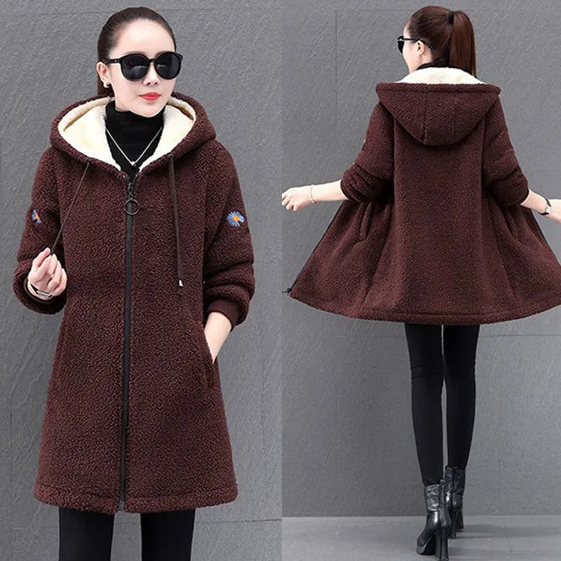 Snug Sophie - Oversized Thick Hoodie for Women.