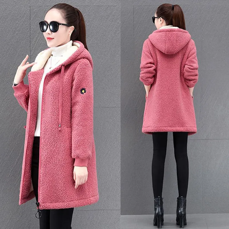 Snug Sophie - Oversized Thick Hoodie for Women.
