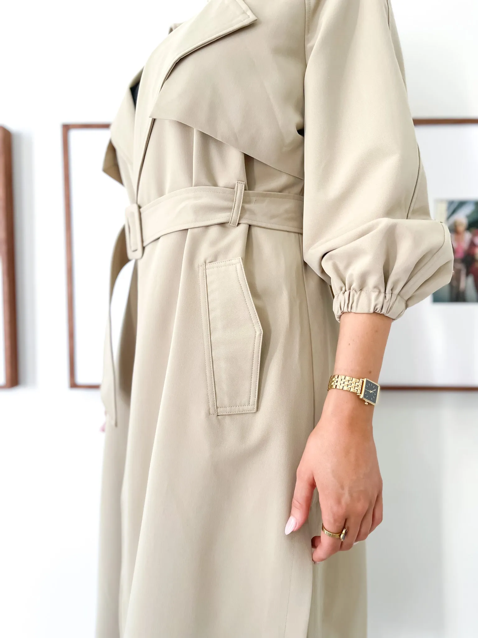 SOFT RELAXED TRENCH