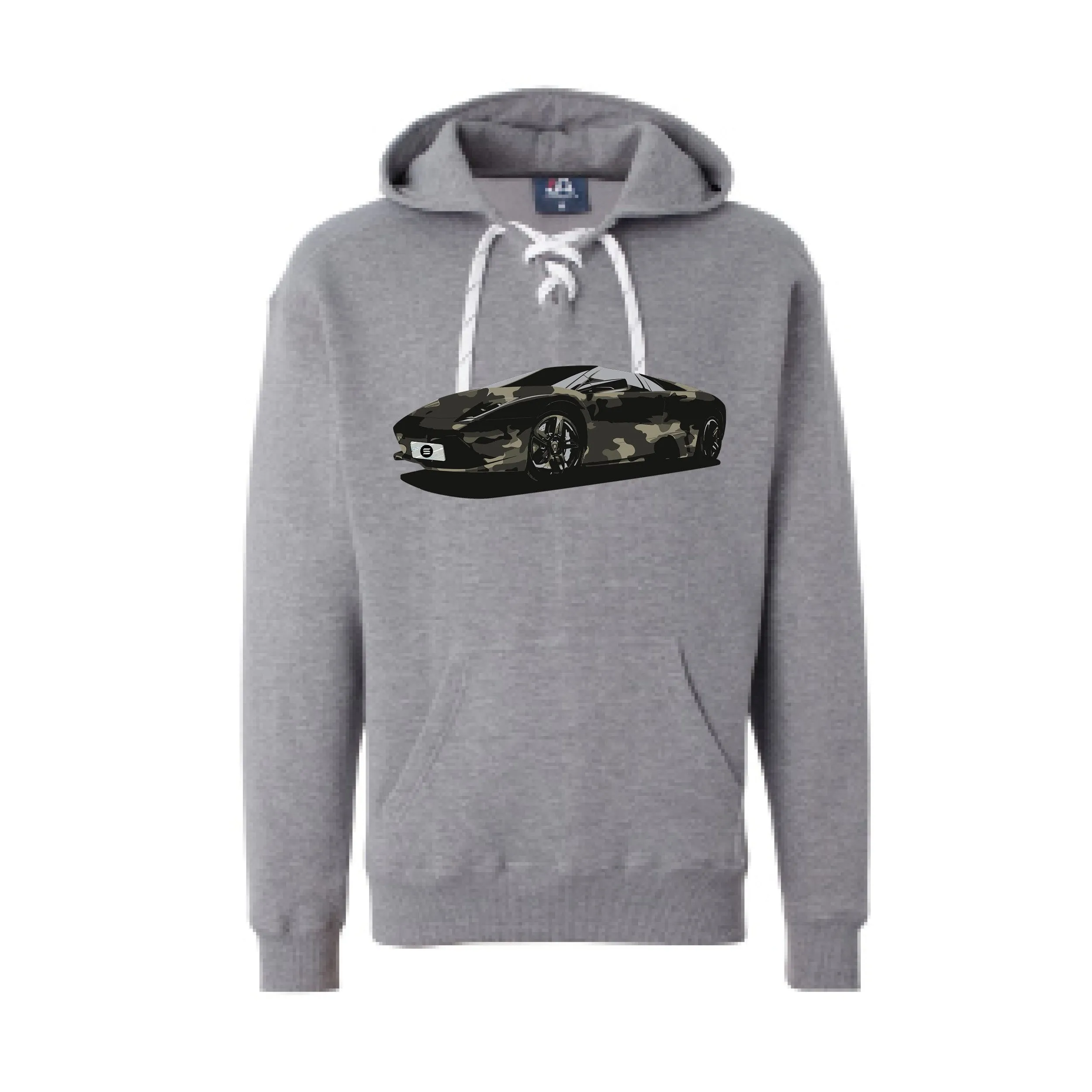 Solana Crypto Lambo J American Sport Laced Hoodies