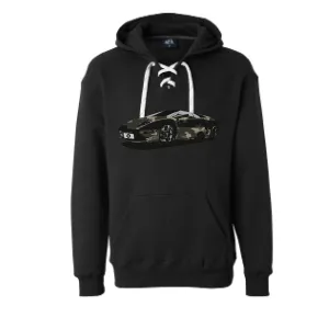 Solana Crypto Lambo J American Sport Laced Hoodies