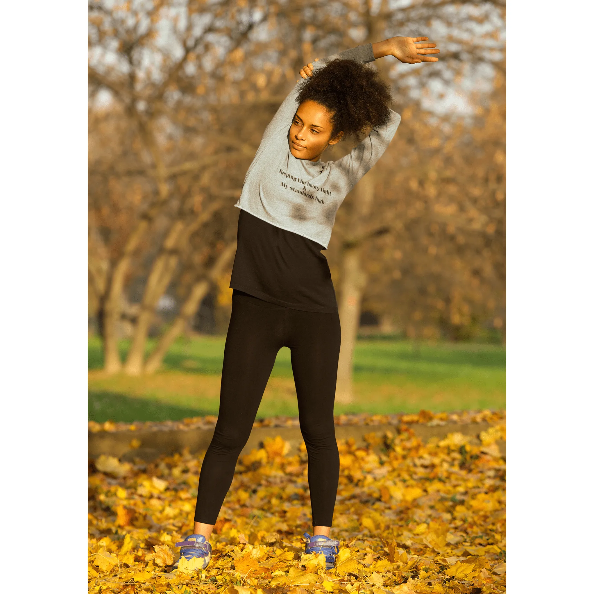 SOLD OUT - Cropped hoodie for confident fit chicks