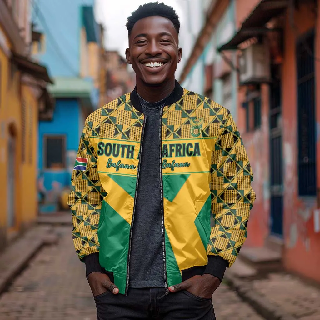 South Africa Soccer Custom Bomber Jacket Bafana Bafana LT15