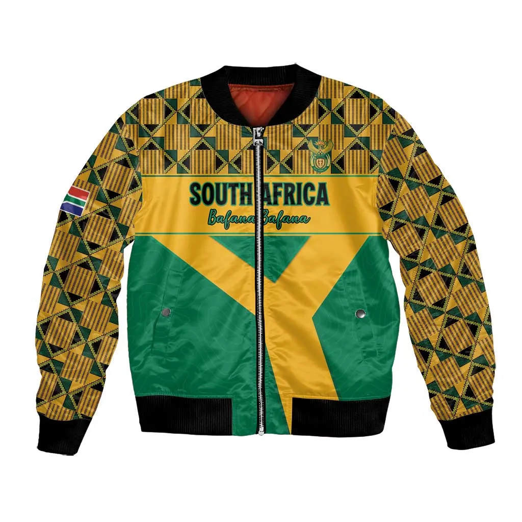South Africa Soccer Custom Bomber Jacket Bafana Bafana LT15
