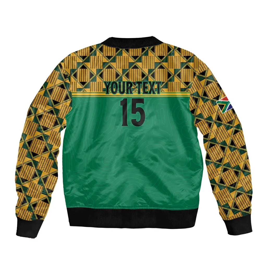 South Africa Soccer Custom Bomber Jacket Bafana Bafana LT15