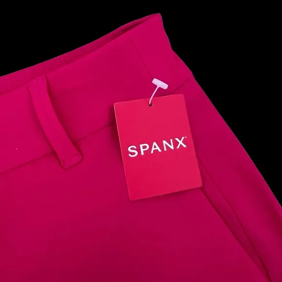 SPANX Sunshine Shorts 4&quot; Inseam Hibiscus Pink Size Medium