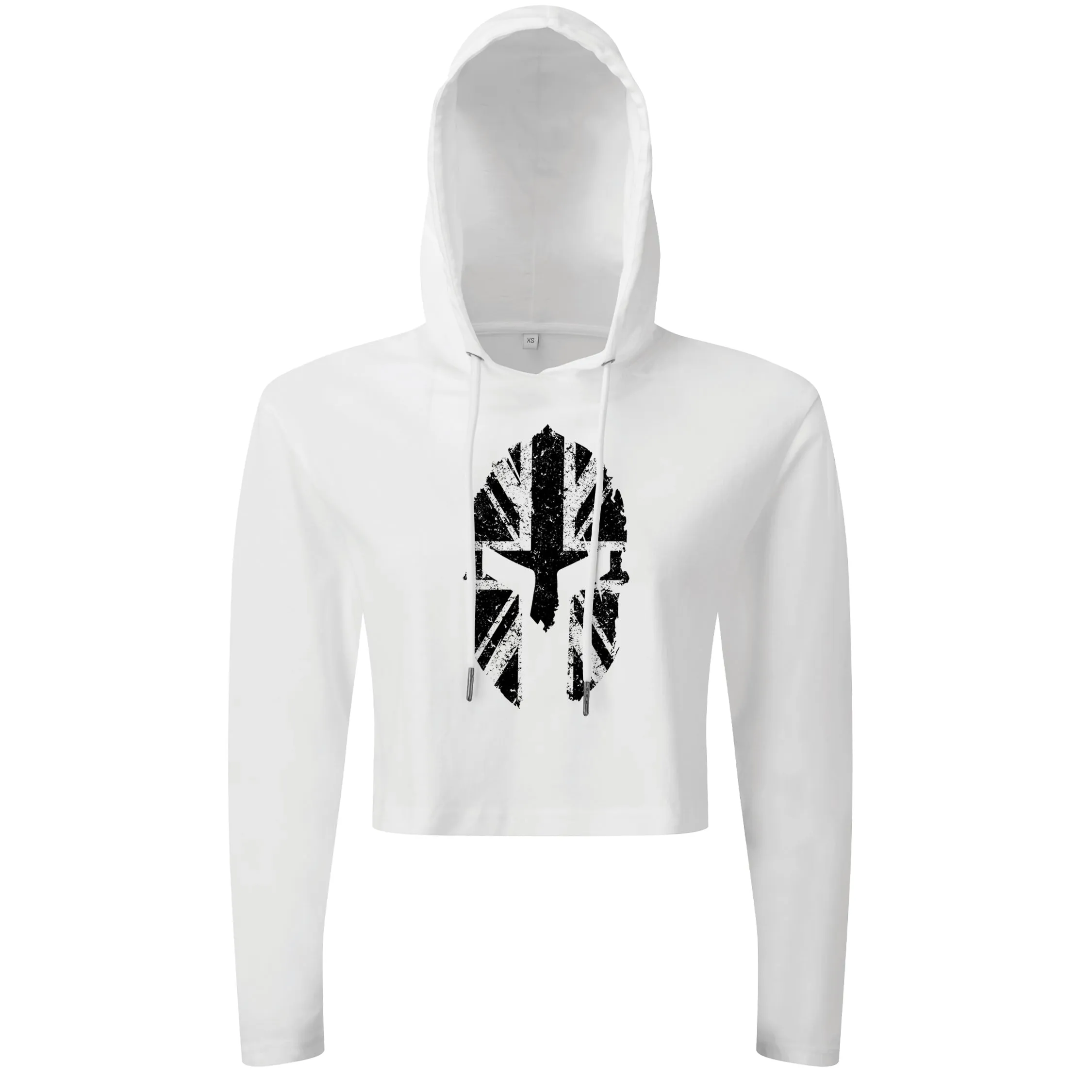 Spartan UK - Cropped Hoodie