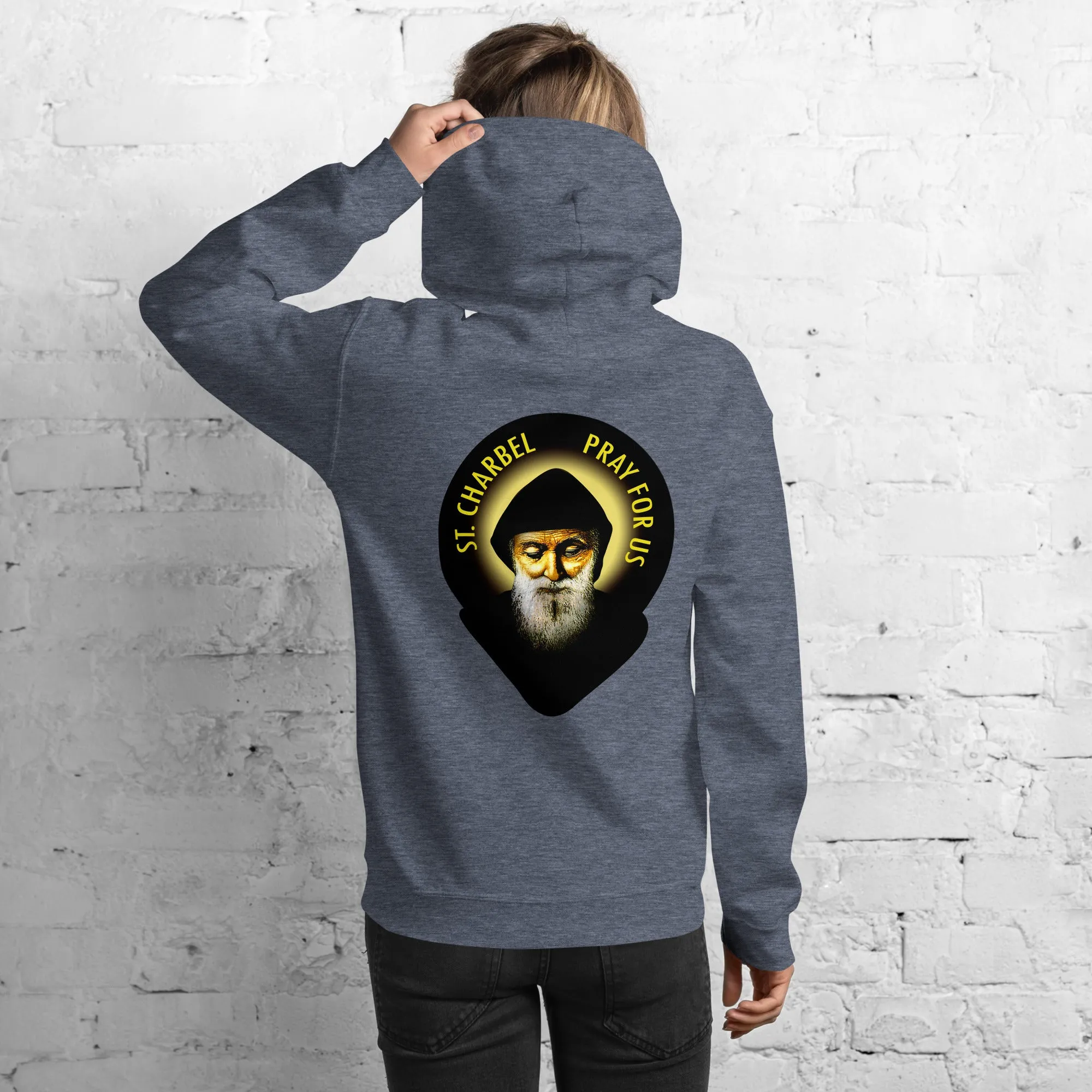 St Charbel Pray For Us Women's Hoodie