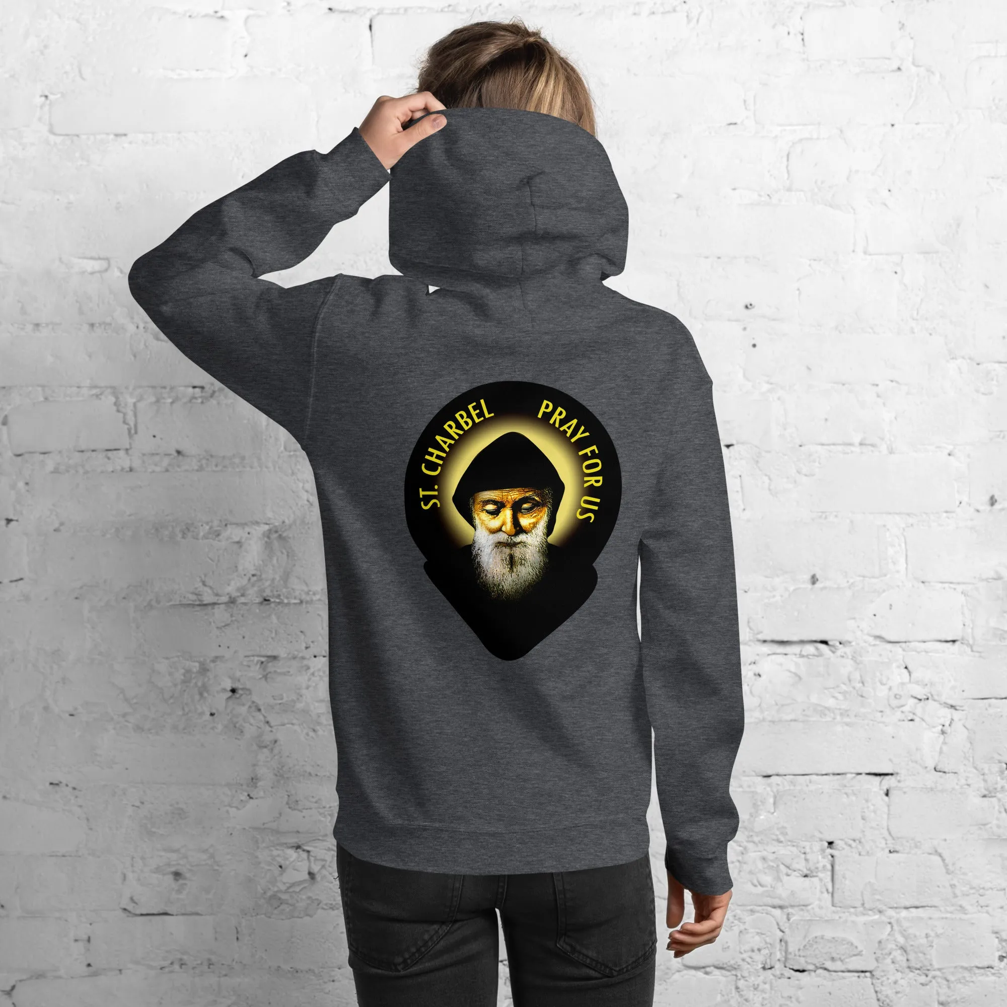 St Charbel Pray For Us Women's Hoodie